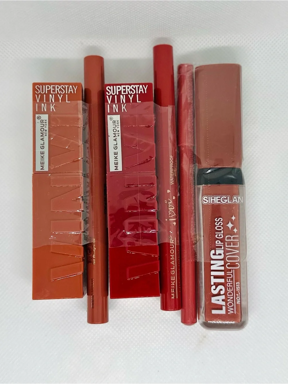 New 3pc Lip Liner & Matching Lipstick/Lip Gloss Sets
